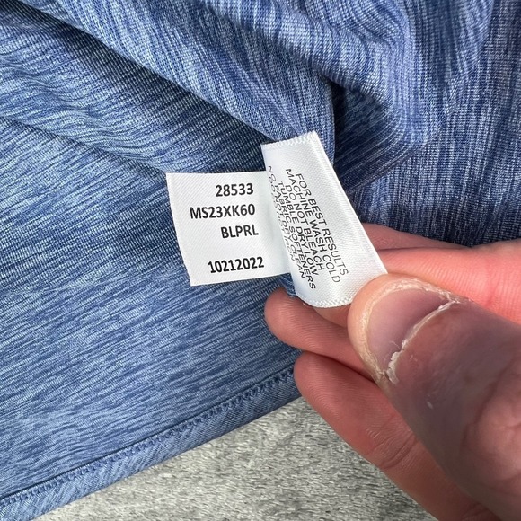 Peter Millar Crown Crafted Pullover Men L Blue Stealth Frito Lay Quaker Logo New - Picture 11 of 12